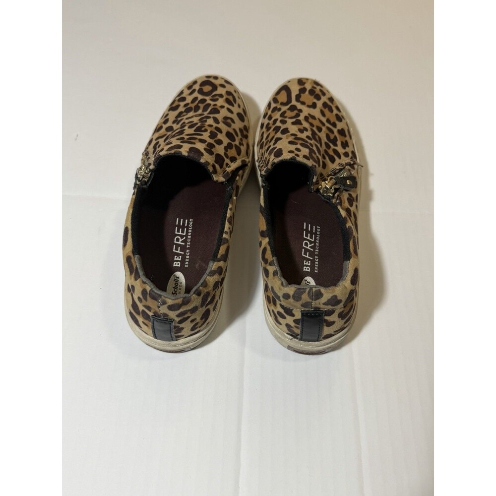 Dr. Scholl’s Be Free Leopard Print Slip On Sneakers Women’s Size 6.5 Memory Foam - Picture 3 of 7